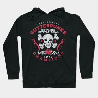 Vintage 1977 Gutterpunks Bowling Champions // Retro Bowling Hoodie